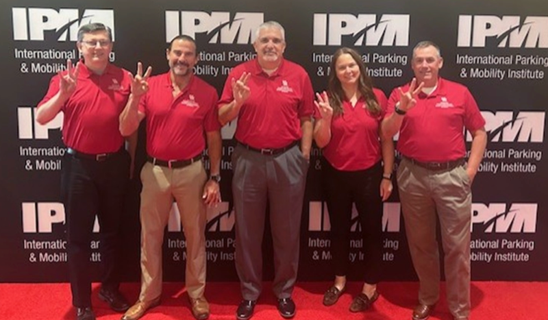 Parking team at IPMI conference